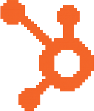 Hubspot logo ohne schrift nur icon in pixel look-1-1